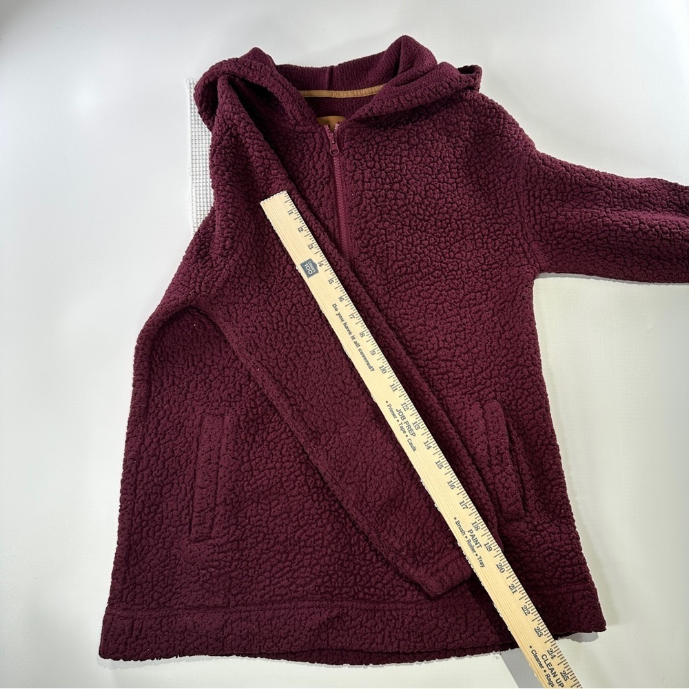Koolaburra by UGG Sherpa Hoodie Cozy Quarter Zip Pullover Small - Picture 12 of 12